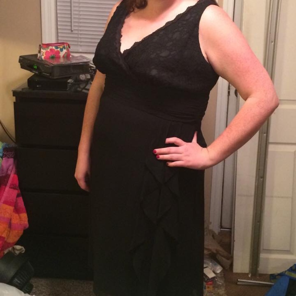 Knee length dress